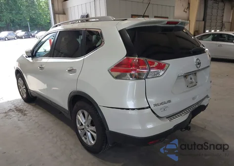 2015 Nissan Rogue Sv из США, поврежденный, VIN 5N1AT2MT5FC767177